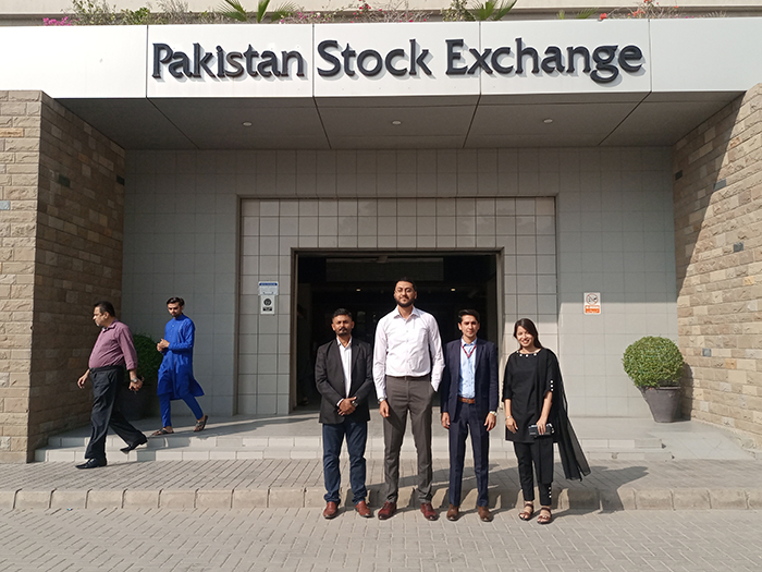 Study Tour at Pakistan Stock Exchange (PSX)