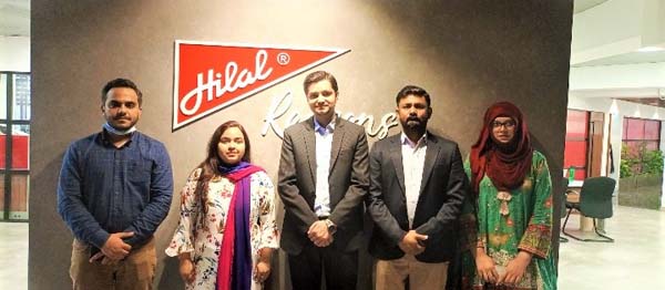 The IBA Career Development Center met with the HR team at Hilal Foods