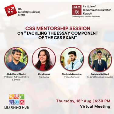  – CDC organized CSS mentorship session virtually
